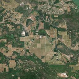 Glenview California map(satellite map)