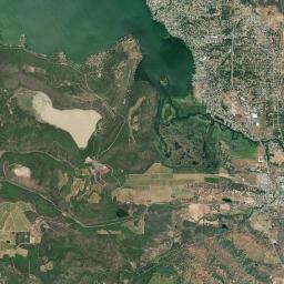 Clearlake California map(satellite map)
