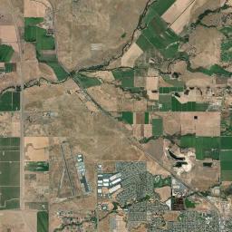 Lincoln California map(satellite map)