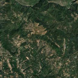 Fornis California map(satellite map)