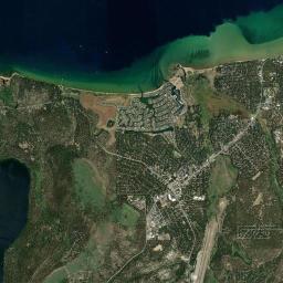 Al Tahoe California map(satellite map)