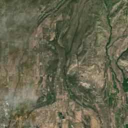 Cedaredge Colorado Satellite Map