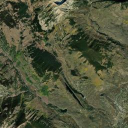 Gothic Colorado Satellite Map