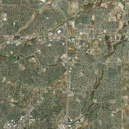 7635 Contrails Drive, Colorado Springs, CO Satellite Map