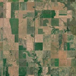 Trego County Satellite Map