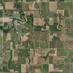 Ellis Satellite Map