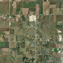 Ellis County Satellite Map