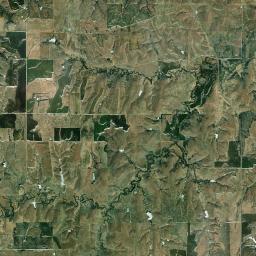 192nd St Bunker Hill KS 67626 Satellite Map