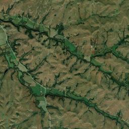 Wabaunsee County Satellite Map
