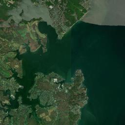 Shady Side Satellite Map