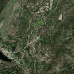 Echo Lake California map(satellite map)