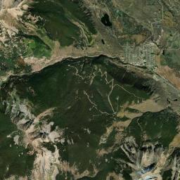 Crested Butte Colorado Satellite Map