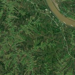 Neville Ohio Satellite Map