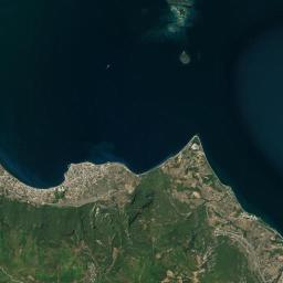 Kaména Voúrla Satellite Map