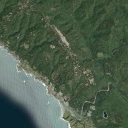 Gualala California map(satellite map)