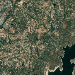Granite Bay California map(satellite map)