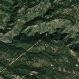 Old Pino California map(satellite map)