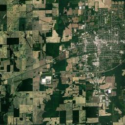 101-199 North Walnut Street Olney IL Satellite Map