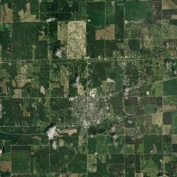 Lawrence County Satellite Map