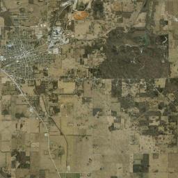 Mitchell Satellite Map