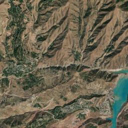 Roghun Satellite Map