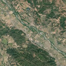 Chianti California map(satellite map)