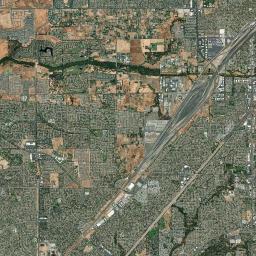 Antelope California map(satellite map)