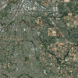 Roseville, California map(satellite map)