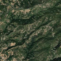 Cedar Grove California map(satellite map)