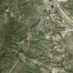 Rock Creek Pprk Colorado Satellite Map