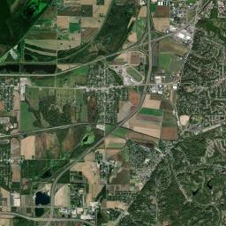 741 Bischoff Road, Nameoki, IL, America Satellite Map