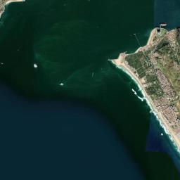 Costa de Caparica Satellite Map