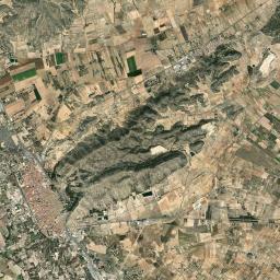 Villena Satellite Map