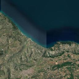 Malesína Satellite Map