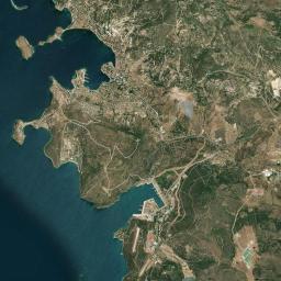 Foça Satellite Map