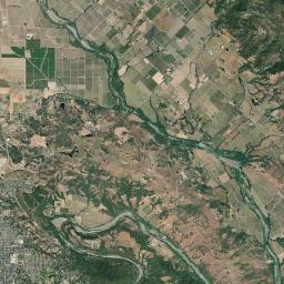 Del Rio Woods California map(satellite map)