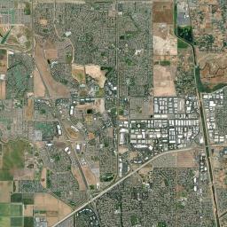 Del Paso California map(satellite map)