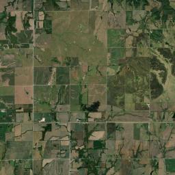 Osage County Satellite Map