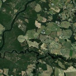 White River Estates Delaware Satellite Map