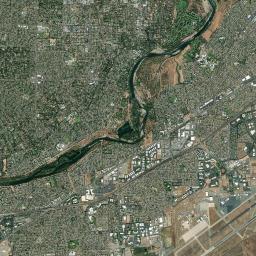 La Riviera California map(satellite map)