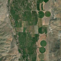 Coleville California map(satellite map)