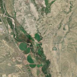 Buttes Colorado Satellite Map