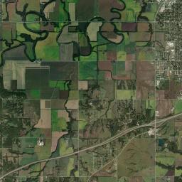 Franklin County Satellite Map