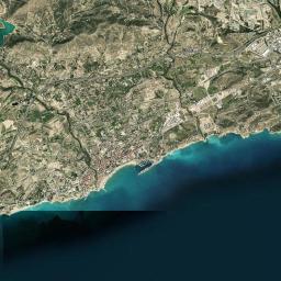 Villajoyosa Satellite Map