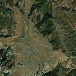 Waunita Hot Springs Colorado Satellite Map
