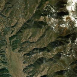 Whitepine Colorado Satellite Map