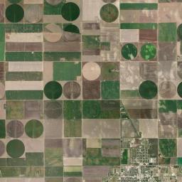 Wichita County Satellite Map