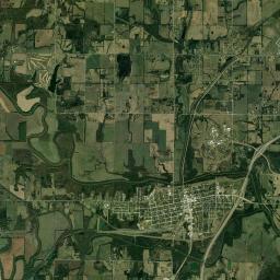 Osawatomie Satellite Map