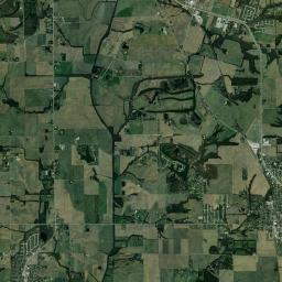 Saint Clair County Satellite Map
