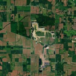 Wabash County Satellite Map